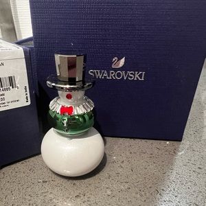 Swarovski Holiday Cheers Snowman, Green, 5596361